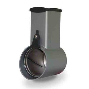 Rohkostvorsatz Metall mit 3 Trommeln