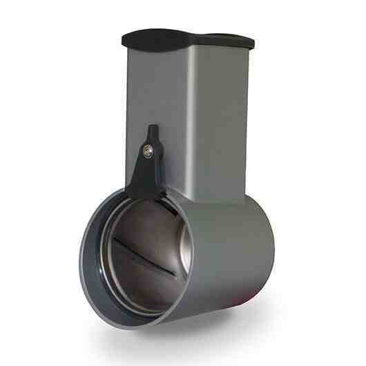 Rohkostvorsatz Metall mit 3 Trommeln