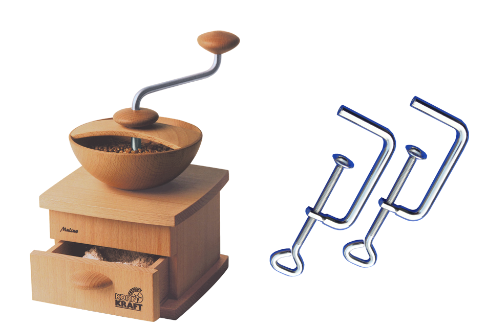 Kornkraft Mulino + 2 Zwingen