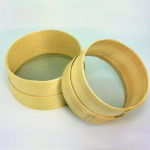 Siebset, 18 cm ø Gries- + 20 cm ø Mehlsieb