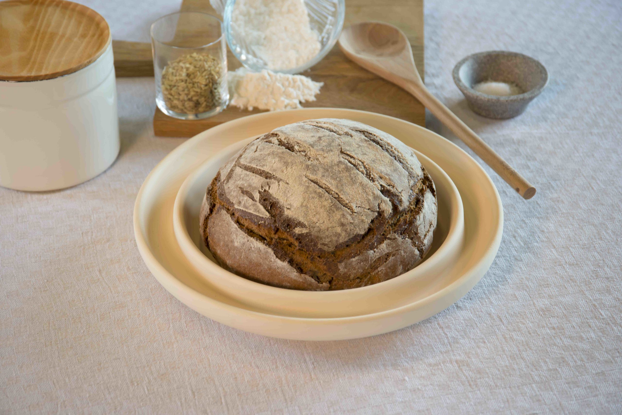 Bread&Cake - Die einzigartige Backplatte - rund