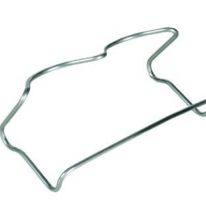 Abtropf-Gestell für 2 Sprossengläser Edelstahl