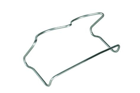 Abtropf-Gestell für 2 Sprossengläser Edelstahl