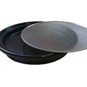 Eschenfelder Kresse-Sieb, Keramik anthrazit 16 cm