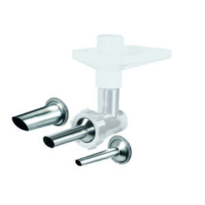 Wurstfüller-Satz (3 Wurstrohre), rostfrei