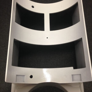 Champion unteres Metall-Motorgehäuse weiß