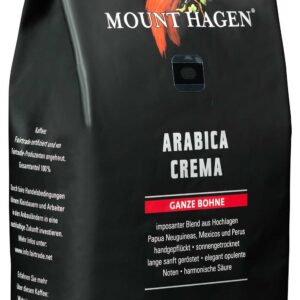 Mount Hagen Arabica Crema Bio Kaffee 1kg