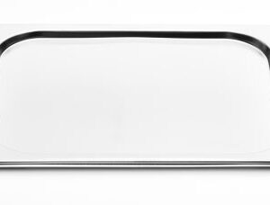 Dejelin Serviertablett aus Edelestahl