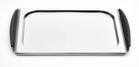 Dejelin Serviertablett aus Edelestahl