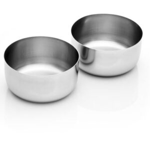 Dejelin 2 Saucenschälchen aus Edelstahl  829004