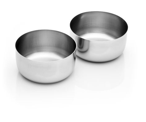 Dejelin 2 Saucenschälchen aus Edelstahl 829004