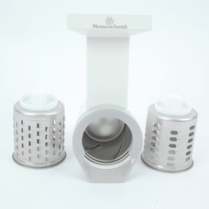 Rohkostvorsatz mit Trommel 1, 2, 3