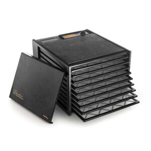 Excalibur Dörrgerät 9 Einschübe ohne Timer, schwarze Tür, 4900220FB