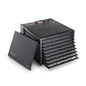 Excalibur Dörrgerät 9 Einschübe, Analog, 26 Stunden Timer, schwarze Tür, 4926T220FB