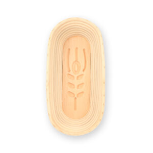 Gärkorb Motiv Ähre, oval lang (1 kg)