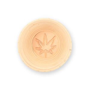 Gärkorb Motiv Hanfblatt, rund (0,75 kg)