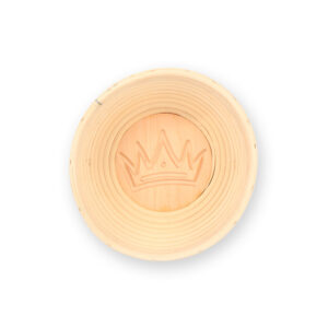 Gärkorb Motiv Krone, rund (0,75 kg)