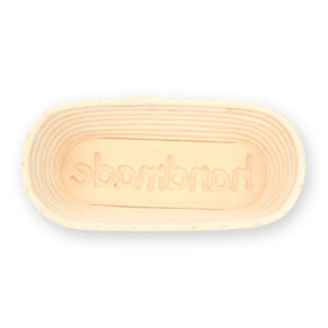 Gärkorb Motiv handmade, oval lang (1 kg)